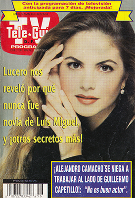 LUCERO REVISTA TELEGUIA SIEMPRE CONTIGO 1995